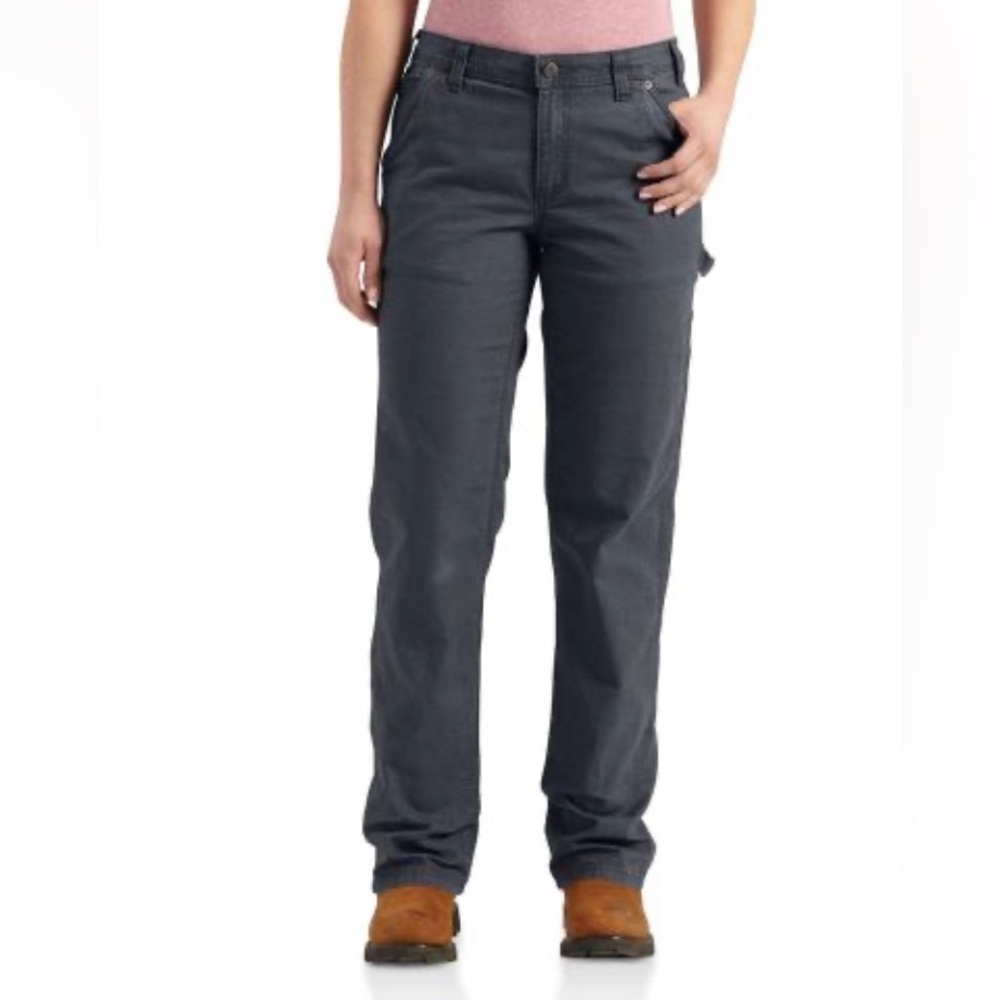 Fleece-lined Carhartt Gray Pants